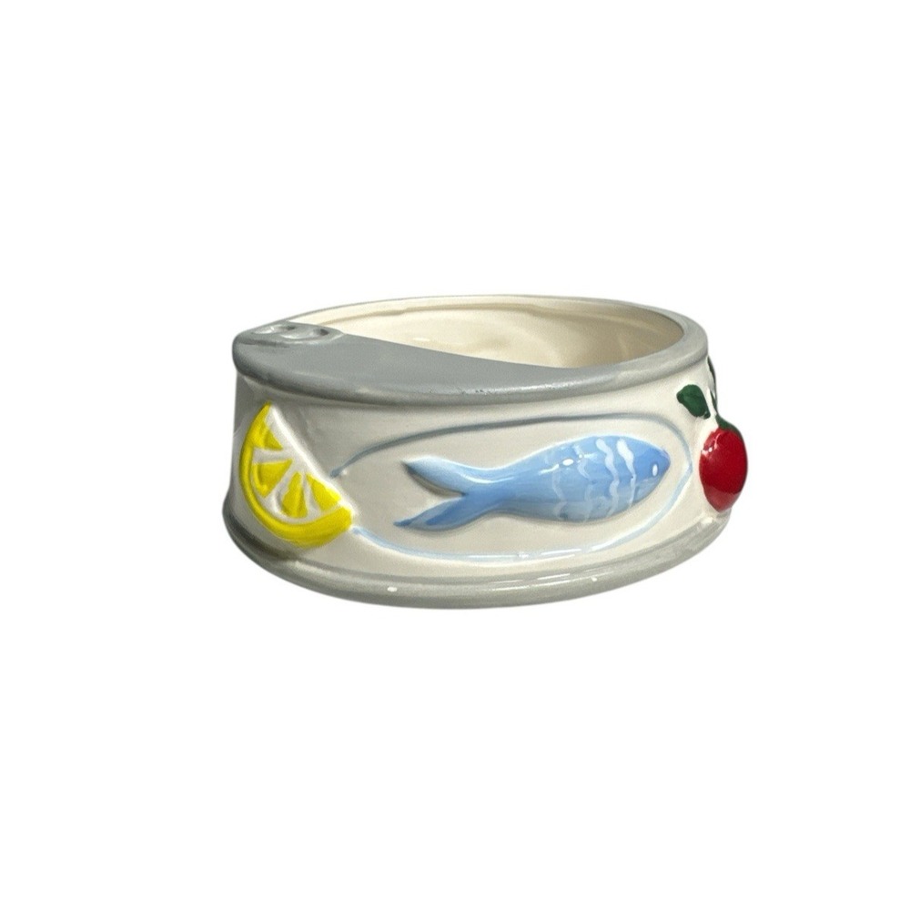 🐾 Luna & Sage Hand-Painted Cat Water Bowl – "Fish Sip" Deluxe Edition - Picture 4 of 8